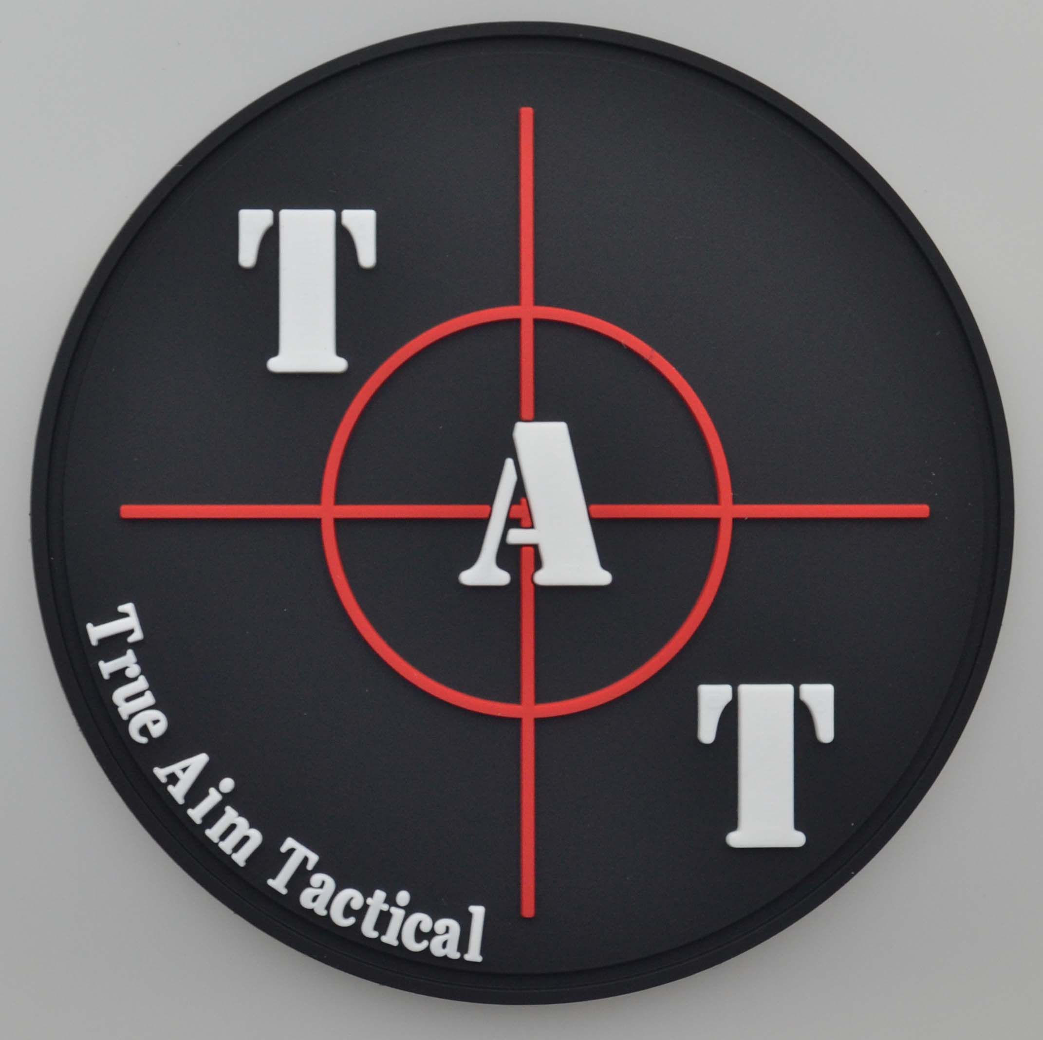 Black TAT PVC Patch