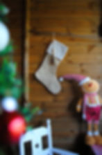 Jute Christmas Stocking
