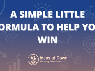 A Simple Little Formula to Help You Win More Proposals