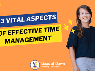 3 Vital Aspects of an Effective Time Management Mindset