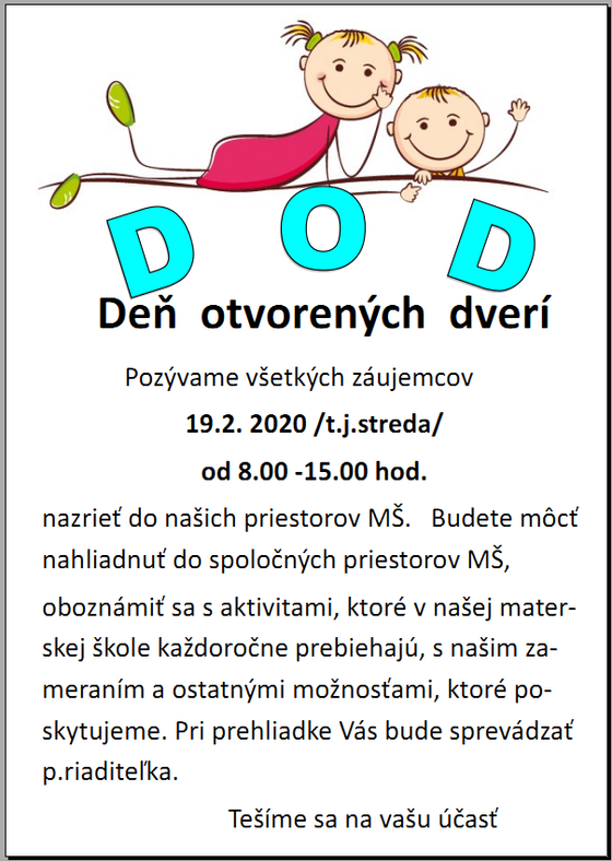 Deň otvorených dverí