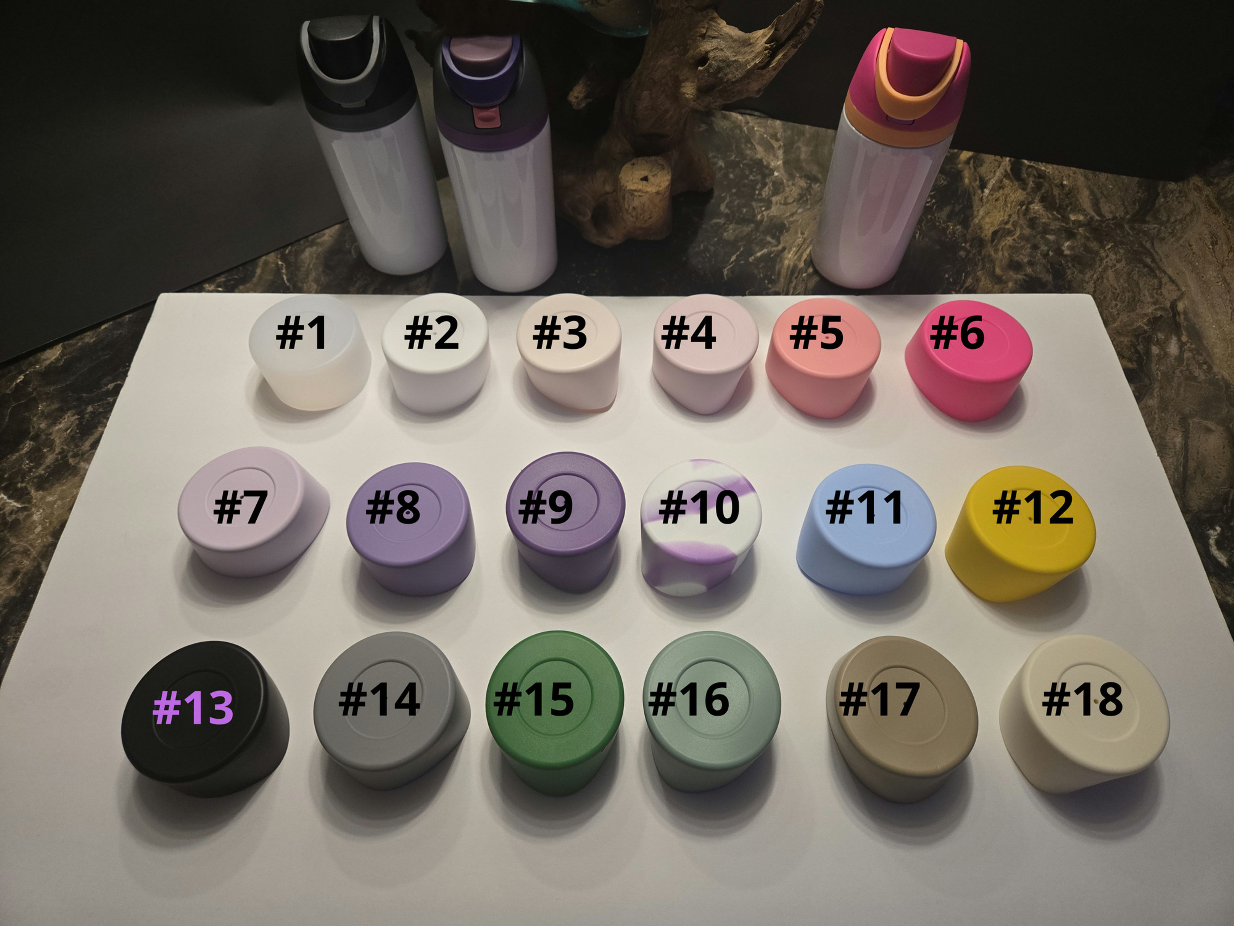 Silicone pour 16 oz  ou tumbler 12, 15, 20oz