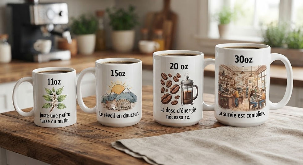Miniature : Tasse en céramique 30 oz
