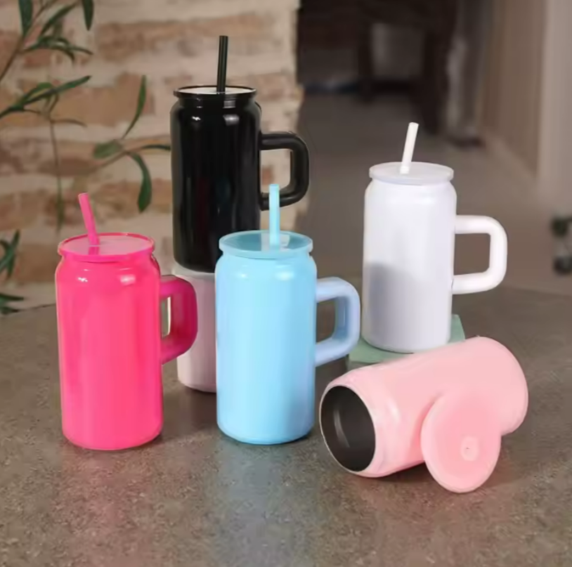 16 oz en acier inoxydable avec anse