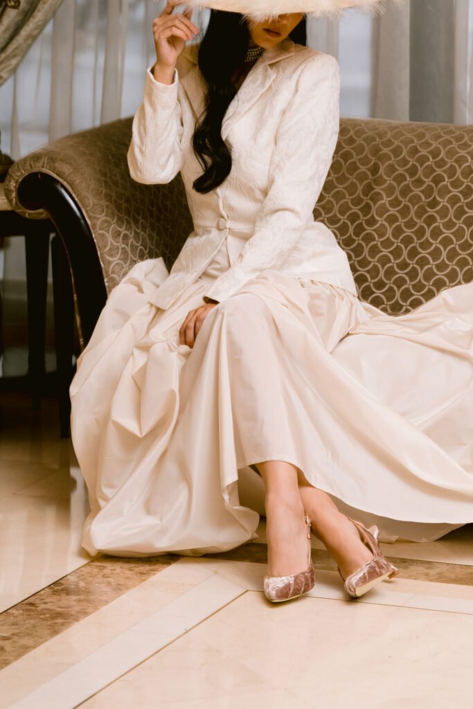 Novia de la colección Emmanuel de Lamaryé