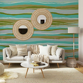 Mise en scène Papier Peint - Motif Déchirures 