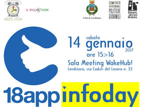 18app InfoDay a WakeHub! il 14 gennaio