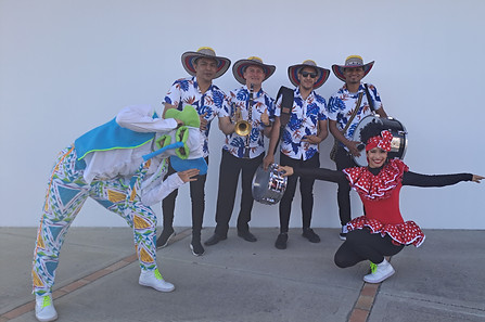 Grupo de papayera en Bogotá