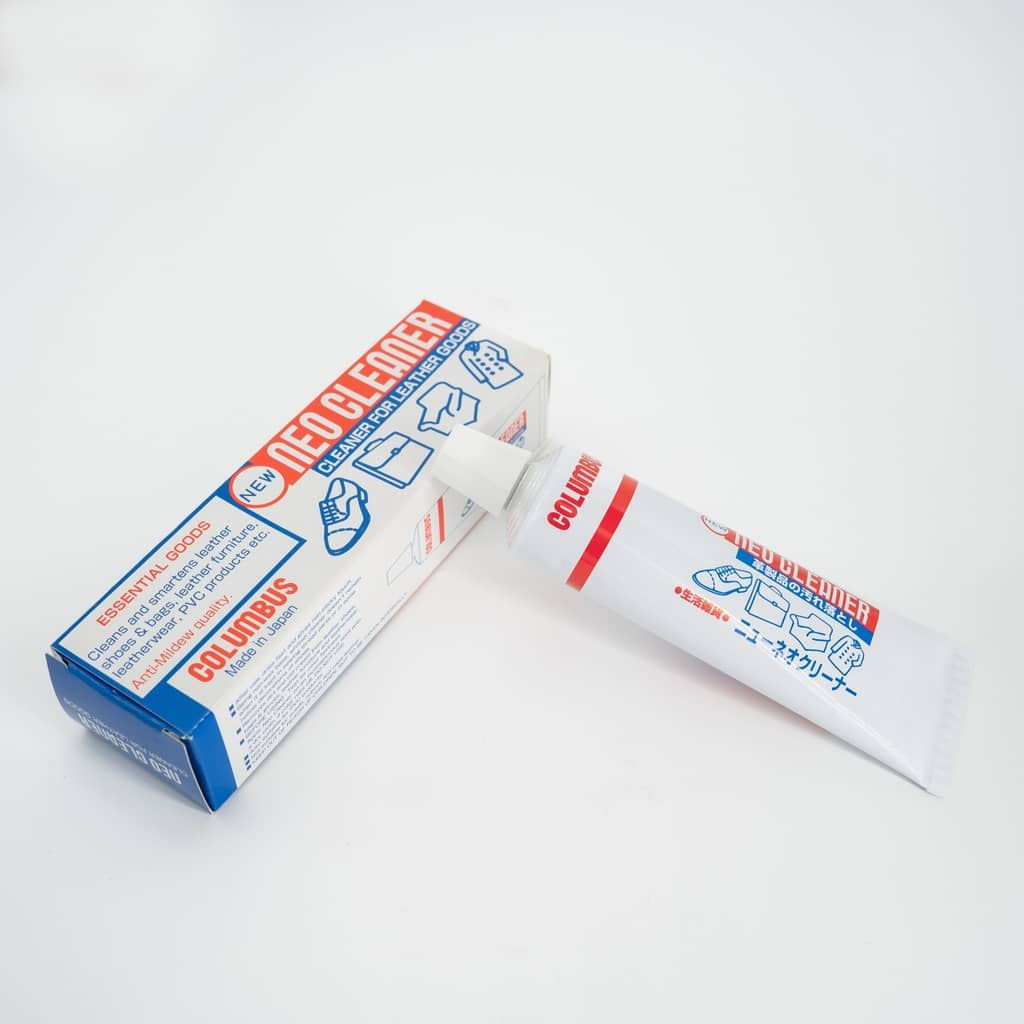 Columbus New Neo Cleaner, 60gm, Antibacterial Leather Care, Japan