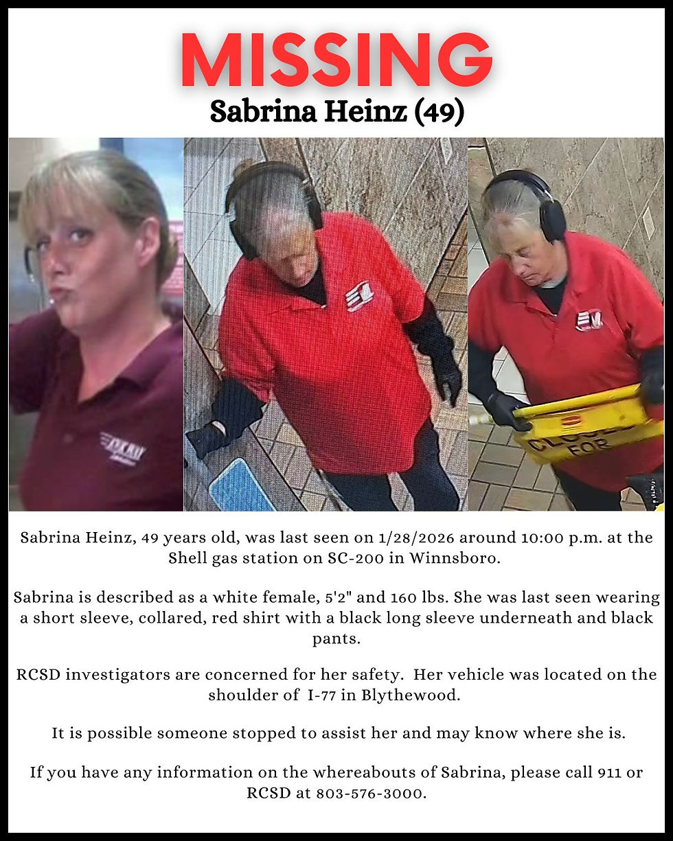 Sabrina Heinz, Missing Person