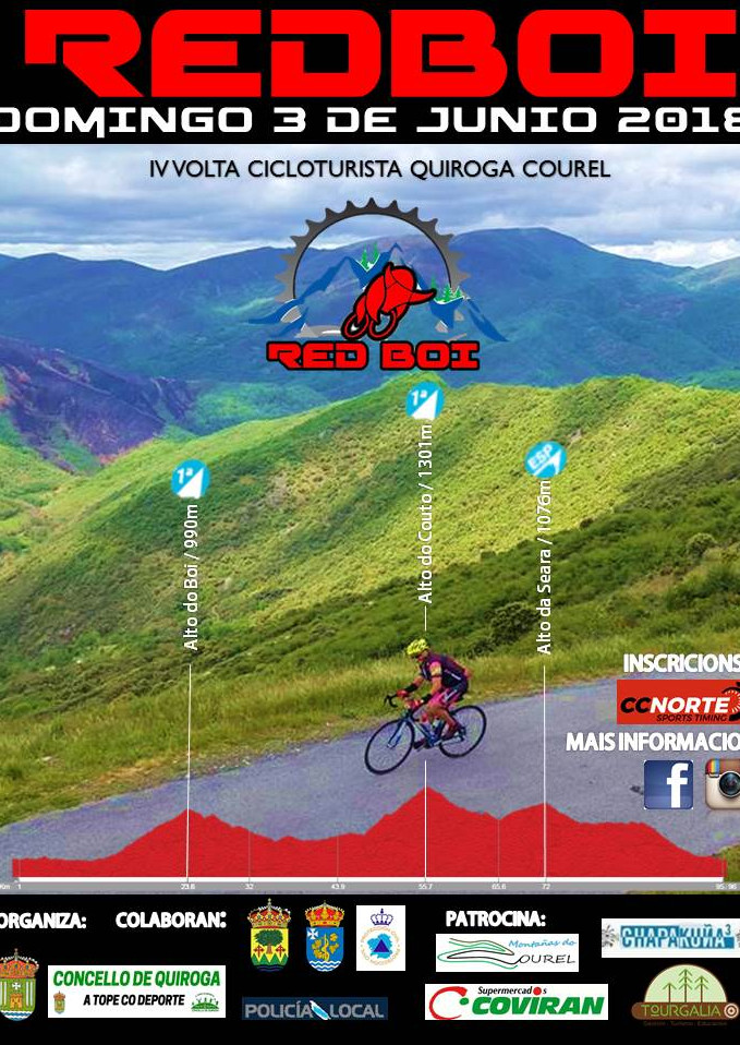I Marcha Cicloturista RED BOI Quiroga- Courel 97km.19 abril 2015