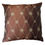 Thumbnail: Vintage Cushion - Bronze Brown Sequin Lattice Refurbished 41 x 41cm