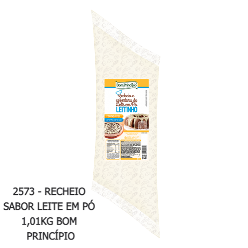 Recheio Sabor Leite em Pó 1,01Kg