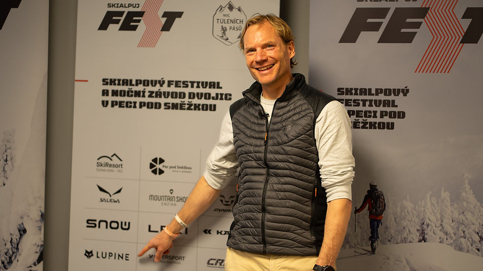 Extrémní alpinista a skialpinista Benedikt Böhm