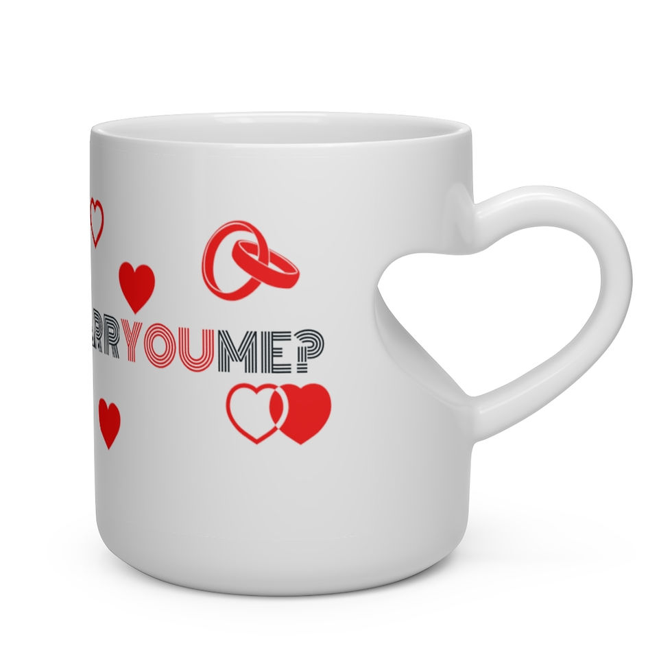 Thumbnail: Proposal Heart Shape Mug