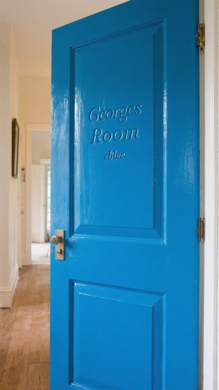 Thumbnail: Boys Personalised Bedroom Door . (name, mottos, football clubs, hobbies etc).