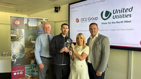 OCU Group Wins Prestigious Large Diameter Pipeline Technology Award