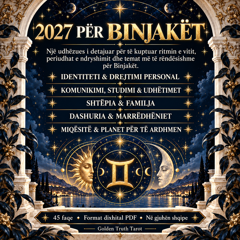 Thumbnail: Horoskopi Vjetor 2027 – Binjakët format digital PDF