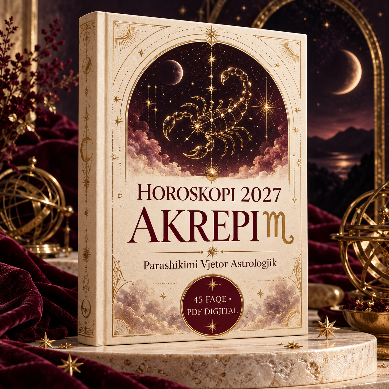 Horoskopi Vjetor 2027 – Akrepi format digital PDF