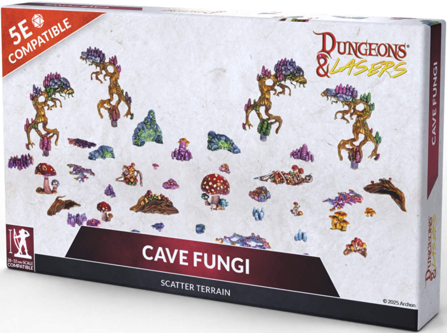 DUNGEONS & LASERS CAVE FUNGI: SCATTER TERRAIN