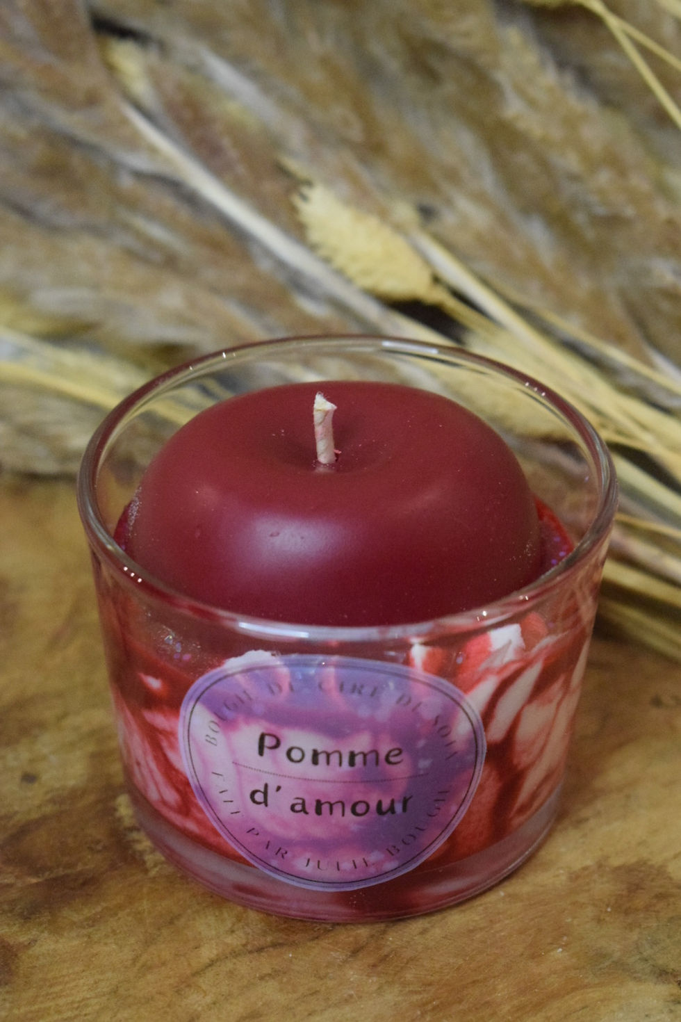 Miniature : Bougie pomme d’amour