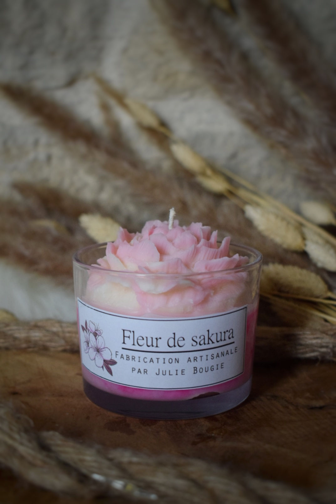 Bougie Fleur de sakura