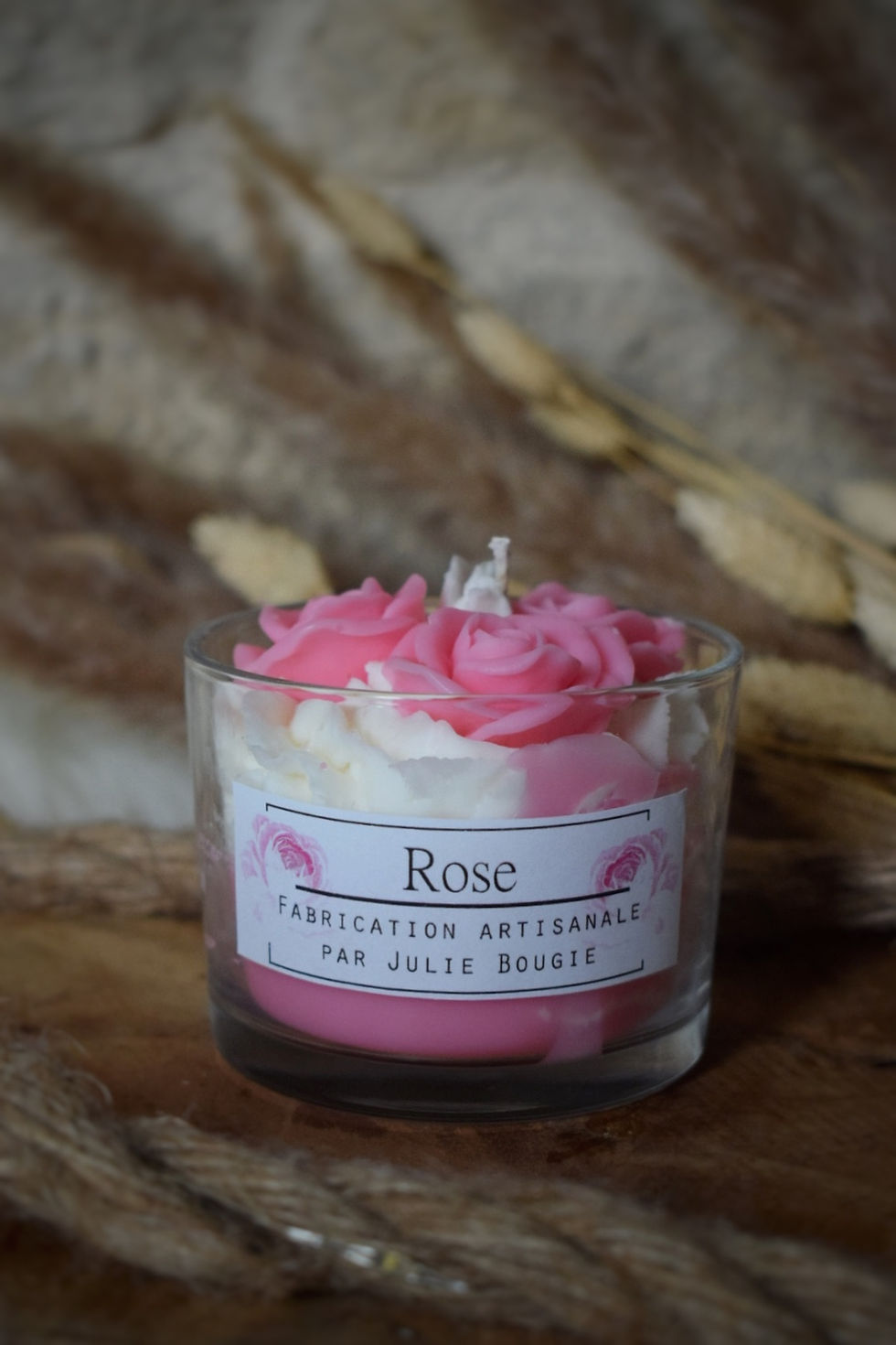 Bougie Rose