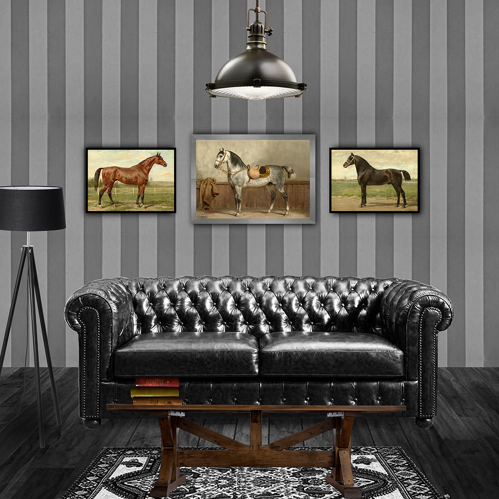 Miniatura: Set Caballos (3 Cuadros)