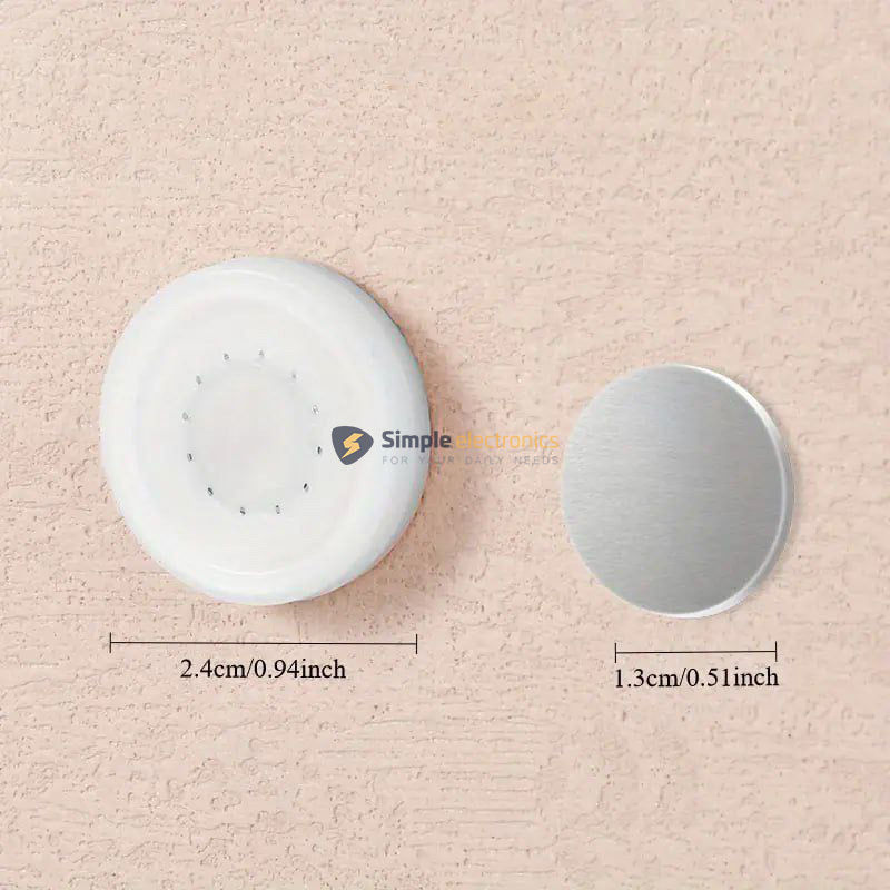 Thumbnail: Magnetic Wall Hooks – Remote Control & Small Item Organizer (Set Of 4)