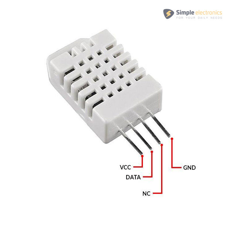 DHT22 (AM2302) Digital Temperature & Humidity Sensor