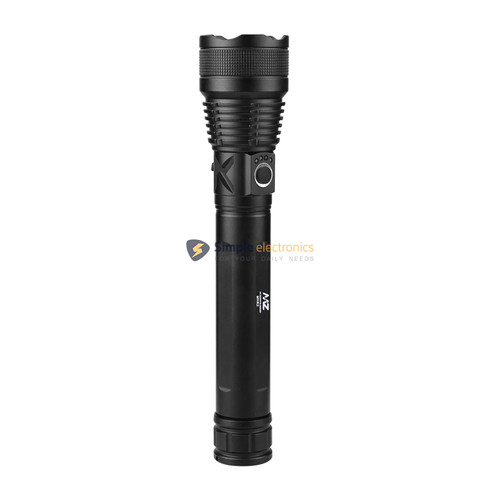 MZ M982 Zoomable Metal LED Torch (24cm, Rechargeable) | Simple