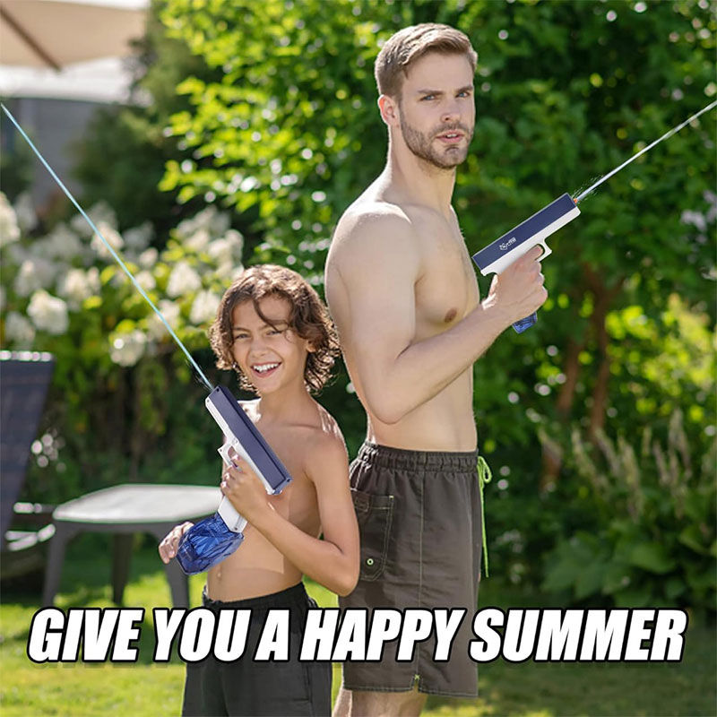 Holi Electric Rechargeable Automatic Water Spray Blaster Shooting Gun