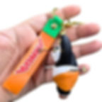 Kung-Fu Panda 3D Keychain with Hook & Strap