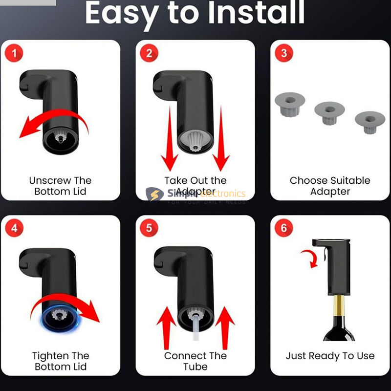 Thumbnail: Rechargeable Liquid Dispenser and Automatic Peg Measurer