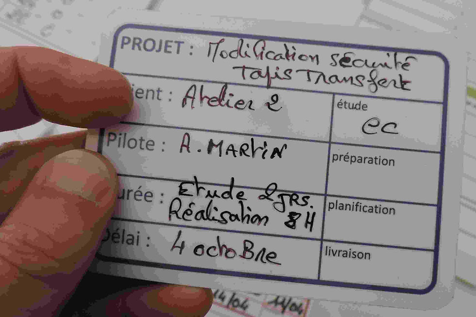 Miniature : Lot de magnets 'PROJET' 10x7cm magnétiques effaçables à sec