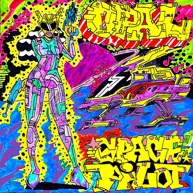 opal spacepilot art artbyopal posh god o