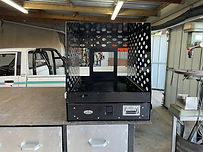 Custom made fridge drawer with protection