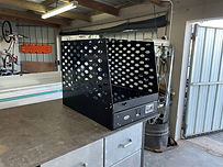 Custom made fridge drawer with protection
