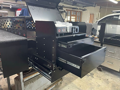 Custom made drawer system to fit your car and needs
