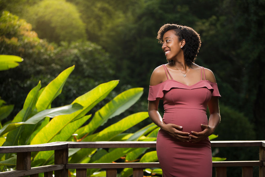 Kerry-Gaye and Richard Maternity