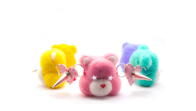 Starry Eyed Care bear Choker