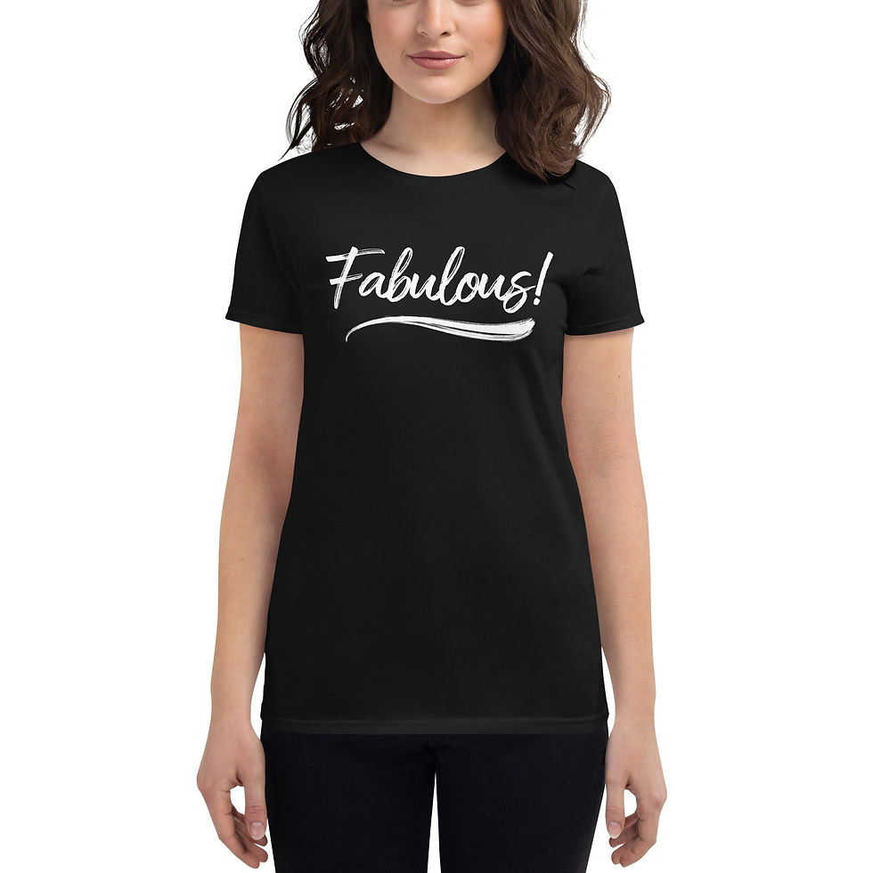 Thumbnail: "Fabulous" Women's short sleeve t-shirt