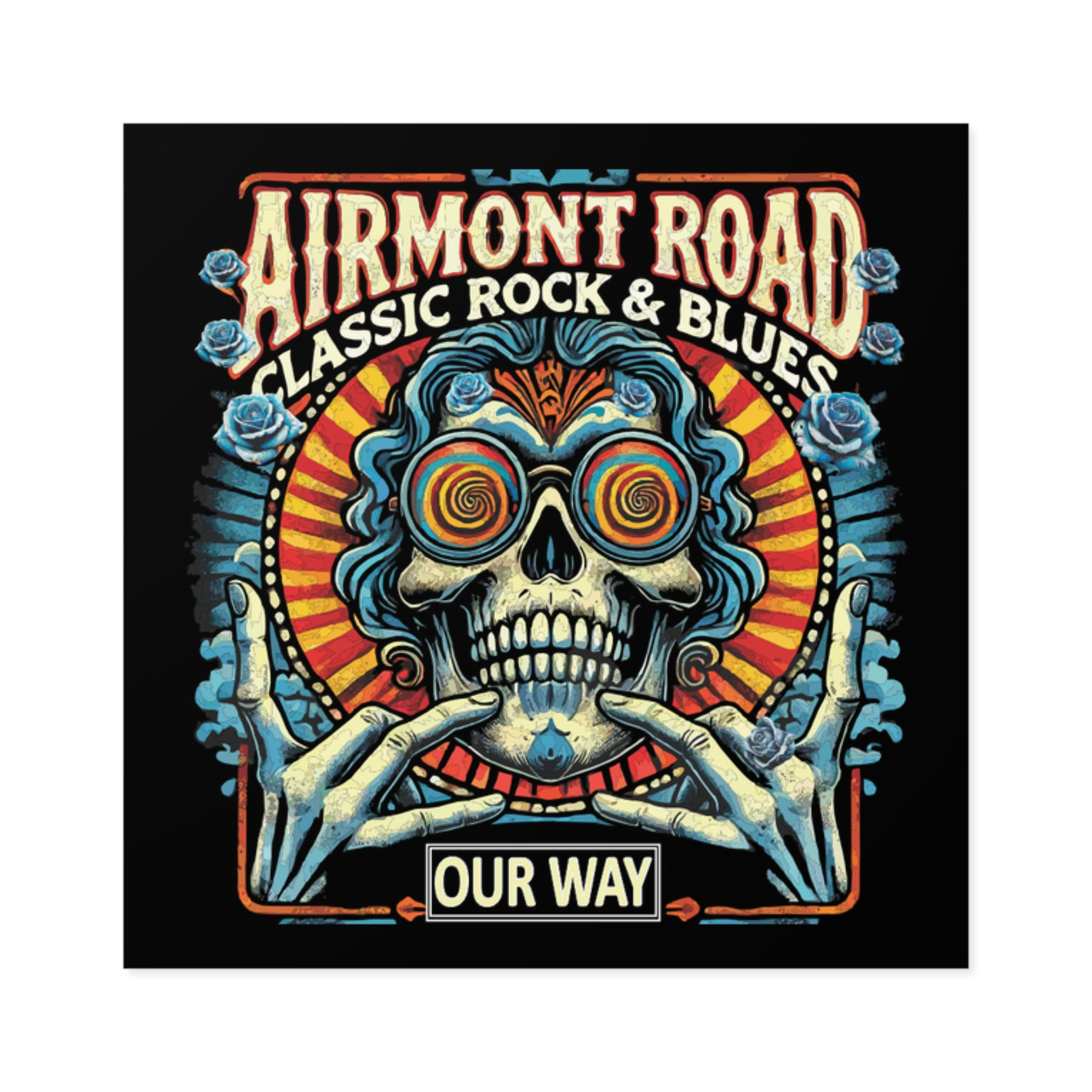 Rock & Blues Vibe Stickers