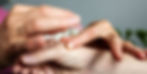 A person receiving acupuncture for neuropathy