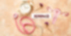 Text that says menopause with a uterus, clock, and stethoscope