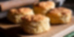 Biscuits after being freshly baked