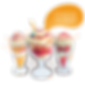Helados con queso