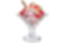 Helado de fresas