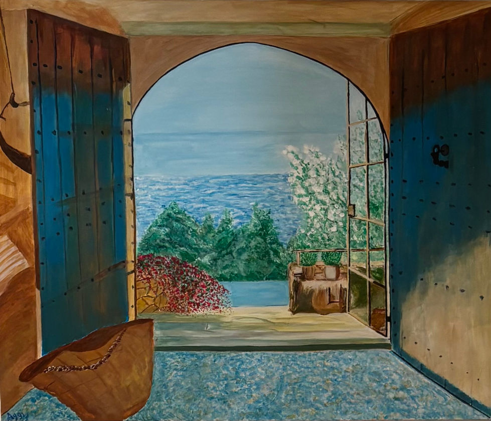 Santorini Doors