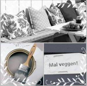 Nå blir det maling ! igjen………. :)